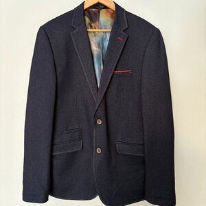 Pentagone Men’s Tailored Blazer with Artistic Lining